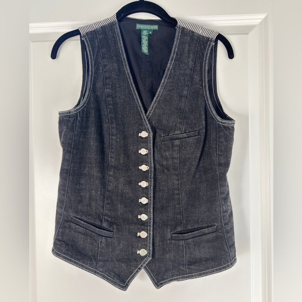 Vintage Lauren Jeans Vest